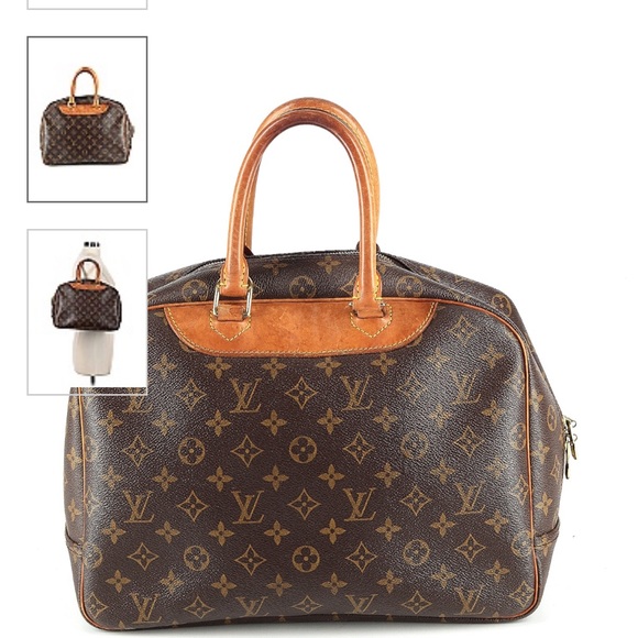 Louis Vuitton Monogram Coated Canvas Deauville Satchel. - Picture 2 of 3
